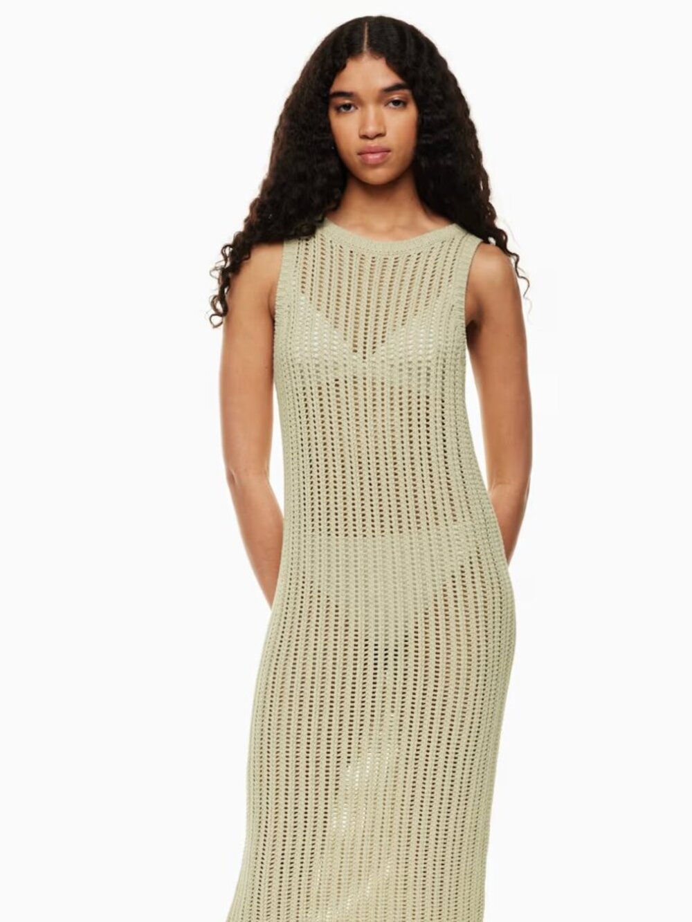 Wilfred Free/ Aritzia Letter Dress.- Size Small Colour Mullein